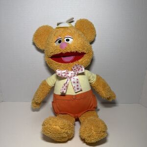 Disney Junior Muppet Babies Wocka Wocka Plush Fozzie Wiggles (tested) 13”